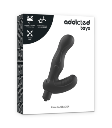ADDICTED TOYS - ESTIMULADOR ANAL PROSTATA SILICONA P-SPOT VIBE