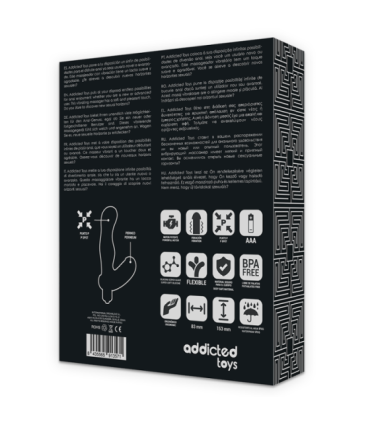 ADDICTED TOYS - ESTIMULADOR ANAL PROSTATA SILICONA P-SPOT VIBE