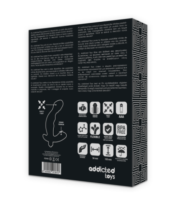 ADDICTED TOYS - ESTIMULADOR ANAL PROSTATA REALISTIC SILICONA P-SPOT VIBE