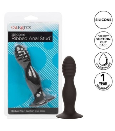 CALEXOTICS - RIBBED ANAL STUD