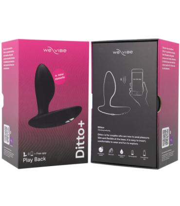 WE-VIBE - VECTOR+ MASAJEADOR DE PRÓSTATA NEGRO