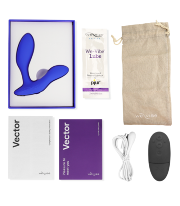WE-VIBE - VECTOR+ MASAJEADOR DE PRÓSTATA AZUL