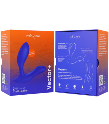 WE-VIBE - VECTOR+ MASAJEADOR DE PRÓSTATA AZUL