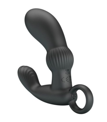 PRETTY LOVE - CAYLA MASAJEADOR VIBRADOR ANAL NEGRO