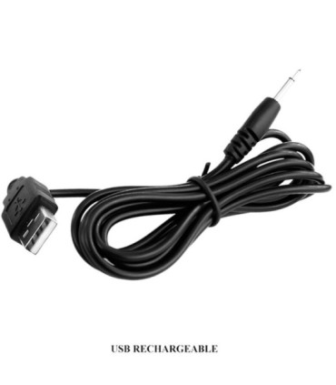 PRETTY LOVE - CAYLA MASAJEADOR VIBRADOR ANAL NEGRO