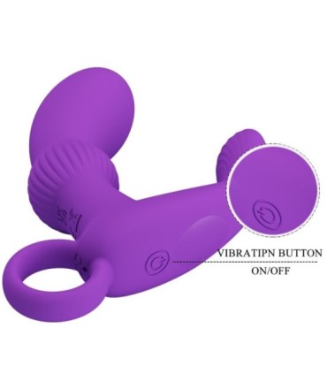 PRETTY LOVE - CAYLA MASAJEADOR VIBRADOR ANAL LILA