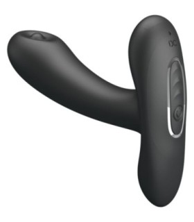 PRETTY LOVE - REMINGTON MASAJEADOR VIBRADOR ANAL Y VAGINAL NEGRO