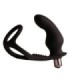 ROCKS- OFF - RO- ZEN RRO PLUG ANAL CON ANILLO VIBRADOR PARA EL PENE NEGRO