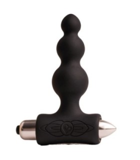 ROCKS- OFF - PETITE SENSATIONS BUBBLES PLUG ANAL VIBRADOR NEGRO