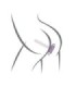 ROCKS- OFF - PETITE SENSATIONS PEARLS PLUG ANAL VIBRADOR NEGRO