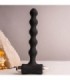 ROCKS- OFF - PETITE SENSATIONS PEARLS PLUG ANAL VIBRADOR NEGRO