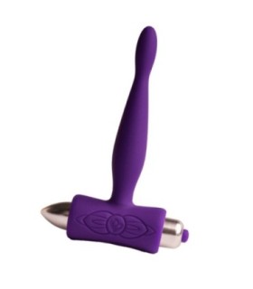 ROCKS- OFF - PETITE SENSATIONS TEAZER PLUG ANAL VIBRADOR MORADO