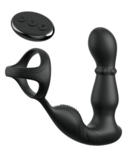 ANAL FANTASY ELITE COLLECTION - ANILLO Y MASAJEADOR ANAL VIBRADOR CON CONTROL REMOTO