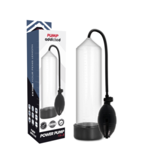 PUMP ADDICTED - BOMBA ERECCIÓN RX3 TRANSPARENTE