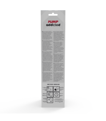 PUMP ADDICTED - BOMBA ERECCIÓN RX3 TRANSPARENTE