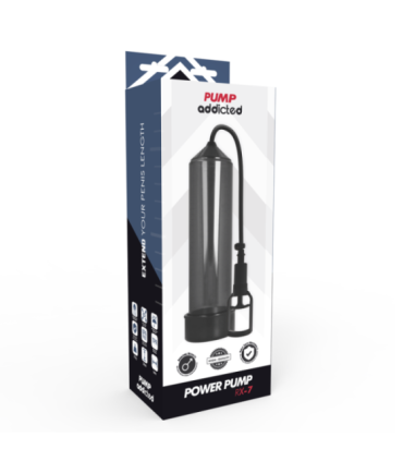 PUMP ADDICTED - BOMBA ERECCIÓN RX7 NEGRO