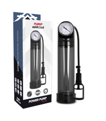 PUMP ADDICTED - BOMBA ERECCIÓN RX9 NEGRO