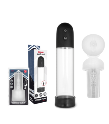 PUMP ADDICTED - BOMBA ERECCIÓN RX11 AUTOMÁTICA CON MASTURBADOR