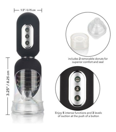 CALEXOTICS - GET HARD HEAD PUMP SET BOMBA DESARROLLADORA AUTOMTICA