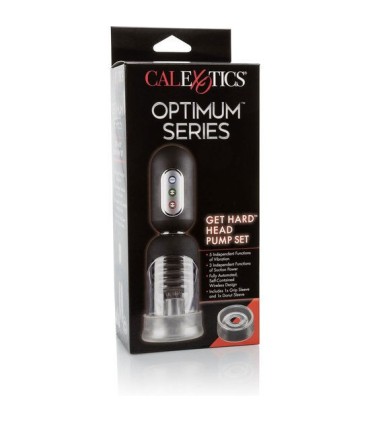 CALEXOTICS - GET HARD HEAD PUMP SET BOMBA DESARROLLADORA AUTOMTICA
