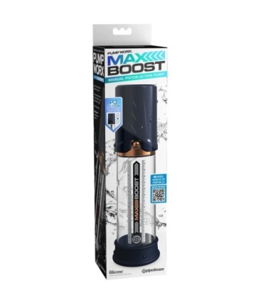 PUMP WORX - BOMBA DE ERECCION MAX BOOST AZUL
