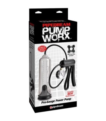PUMP WORX - BOMBA DE POTENCIA PRO-GAUGE TRANSPARENTE