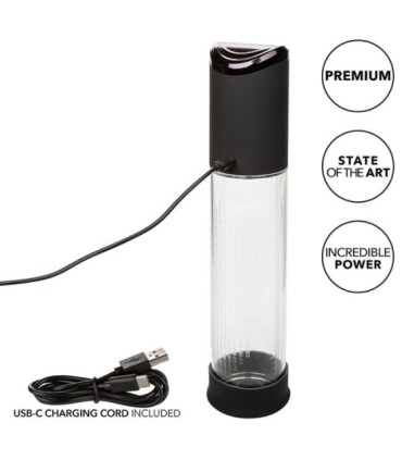 CALEXOTICS - PEAK BOMBA ONDAS ESTIMULADORASA 4 VELOCIDADES NEGRO