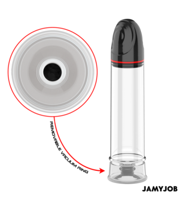 JAMYJOB - XPAND BOMBA AUTOMÁTICA 3 NIVELES DE ONDAS ESTIMULADORAS GRIS