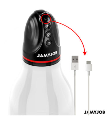 JAMYJOB - XPAND LITE BOMBA AUTOMTICA DE TESTÍCULOS 3 NIVELES DE ONDAS ESTIMULADORAS GRIS