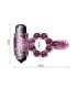 BAILE - ANILLO SILICONA 10 RITMOS LENGUA CON VIBRACIÓN ROSA