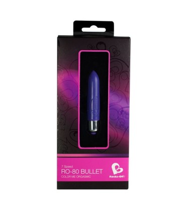 ROCKS-OFF - RO-80 MM BALA VIBRADORA COLOUR CHANGIN 7 V