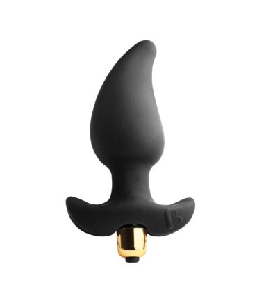 ROCKS-OFF - BUTT QUIVER ESTIMULADOR DEL PUNTO P 7 VELOCIDADES NEGRO