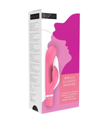 B SWISH - BWILD CLASSIC MARINE RABBIT VIBRATOR GUAVA