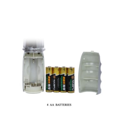 BAILE - AMOUR MISSILE ROTADOR TRANSPARENTE 26.5 CM