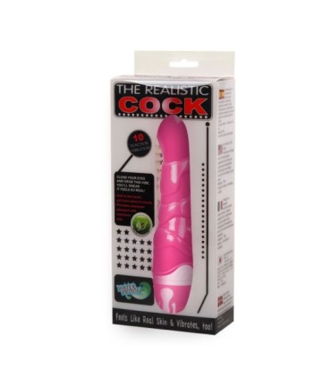 BAILE - THE REALISTIC COCK ROSA 21.8 CM