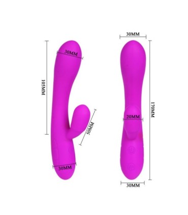 PRETTY LOVE - SMART VICTOR VIBRADOR CON ESTIMULADOR CLITORIS