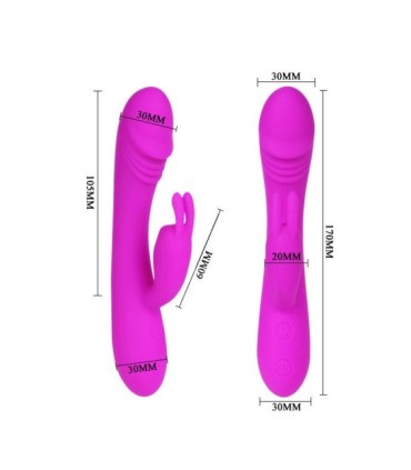 PRETTY LOVE - SMART VIBRADOR CON RABBIT 30 MODOS HUNTER
