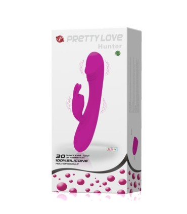 PRETTY LOVE - SMART VIBRADOR CON RABBIT 30 MODOS HUNTER