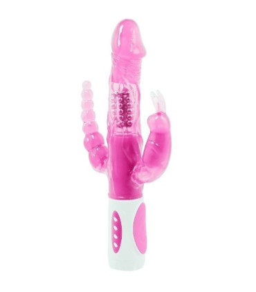 BAILE - PRETTY BUNNY TRIPLE VIBRADOR ROTADOR
