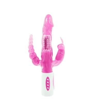 BAILE - PRETTY BUNNY TRIPLE VIBRADOR ROTADOR