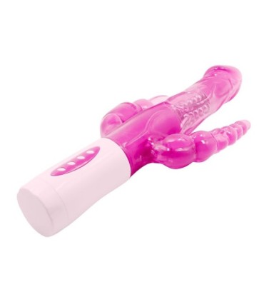 BAILE - PRETTY BUNNY TRIPLE VIBRADOR ROTADOR