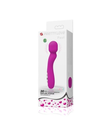 PRETTY LOVE - SMART PAUL MASAJEADOR LILA RECARGABLE