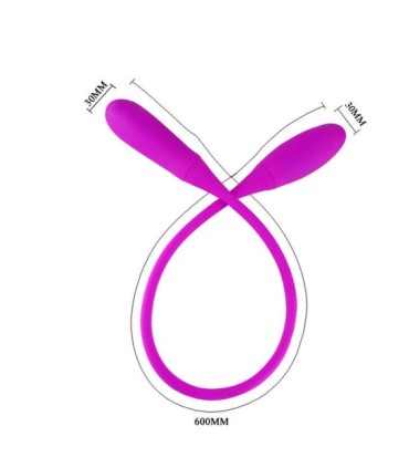 PRETTY LOVE - SMART SNAKY VIBE VIBRADOR 7 V + 3 TICKLING