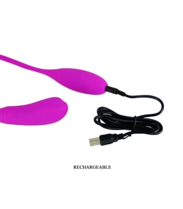 PRETTY LOVE - SMART SNAKY VIBE VIBRADOR 7 V + 3 TICKLING