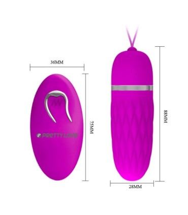 PRETTY LOVE - FLIRTATION HUEVO VIBRADOR DAWN