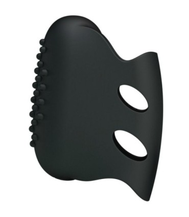 PRETTY LOVE - FLIRTATION DEDAL CON VIBRACIÓN STEWARD NEGRO