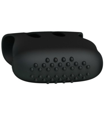 PRETTY LOVE - FLIRTATION DEDAL CON VIBRACIÓN STEWARD NEGRO