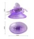 BAILE - MARIPOSA VIBRADORA ESTIMULACION CLITORIS LILA