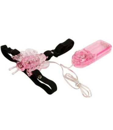 BAILE - ARNÉS CON MARIPOSA VIBRADORA MULTIVELOCIDAD