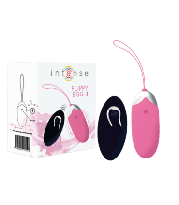 INTENSE - FLIPPY II HUEVO RECARGABLE REMOTO ROSA